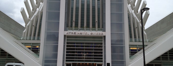 Ayre Hotel Oviedo is one of Alojamientos.