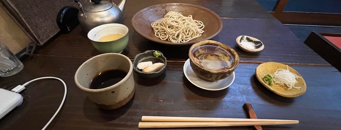 そば切り 百夜月 is one of 奈良蕎麦屋.