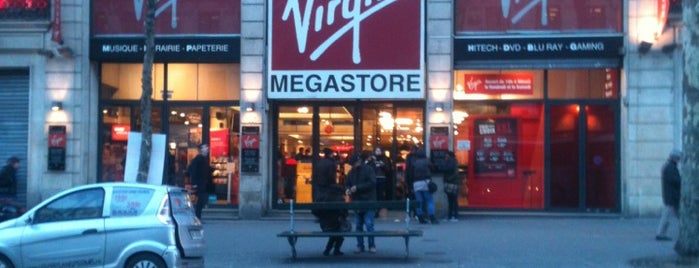 Virgin Megastore is one of Paris.