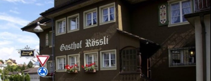 Hotel Rössli is one of Hotels I've visited.