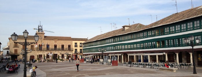 Plaza Mayor is one of La Mancha.