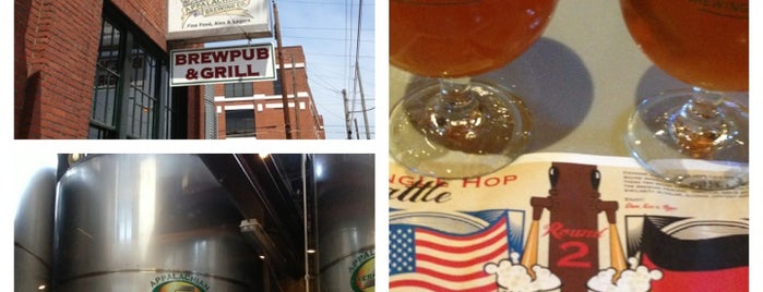 Appalachian Brewing Company is one of Tempat yang Disukai Jim.