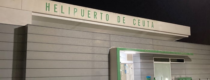 Helipuerto de Ceuta (JCU) is one of Lugares favoritos de AP.