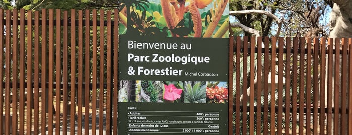 Parc Zoologique et Forestier Michel Corbasson is one of Locais curtidos por Trevor.
