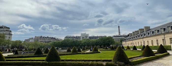 Jardin des Invalides – Jardin de l'Intendant is one of Parcs et Jardins de Paris & d'Île-de-France.