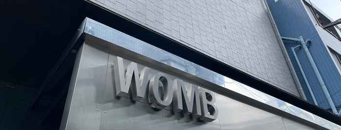 WOMB is one of Bucket List ☺.