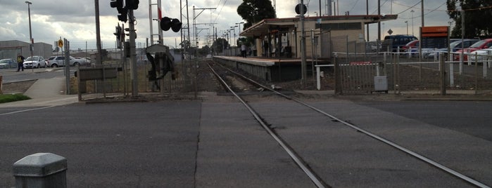 Upfield Station is one of Melbourne Train Network.