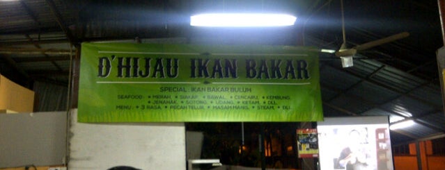 Restoran D'Hijau Ikan Bakar is one of Makan @ KL #18.