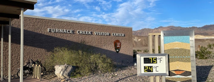 Furnace Creek Visitor Center is one of Death Valley.