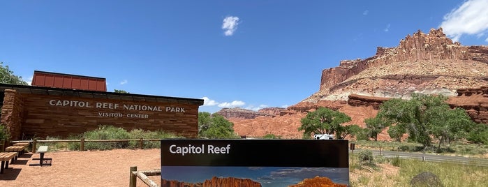 Capitol Reef Visitor Center is one of Utah + Vegas 2018.