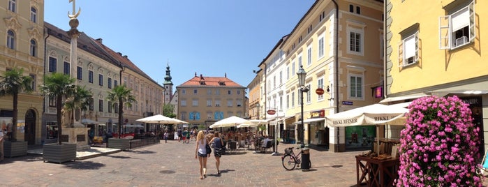 Alter Platz is one of Celovec/Klagenfurt.