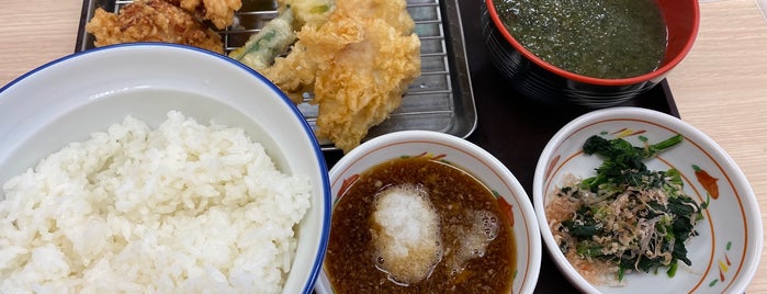さん天 あべの万代店 is one of 和食.