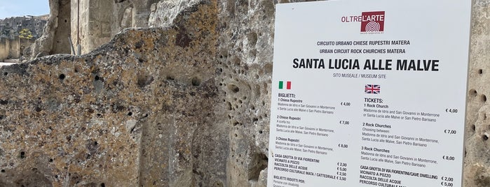 Santa Lucia alle Malve is one of Italy: Matera.