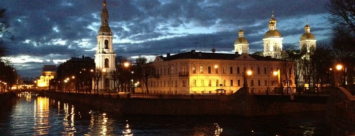 The Seven Bridges Point is one of St. Petersburg best places.