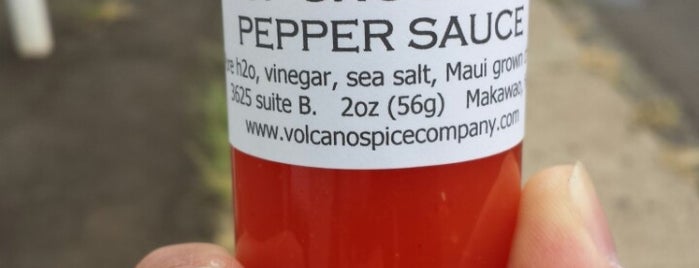 Volcano Spice is one of Maui.