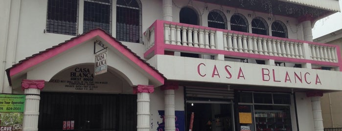 Casablanca Hotel is one of Guatemala-Belize-Mexiko.