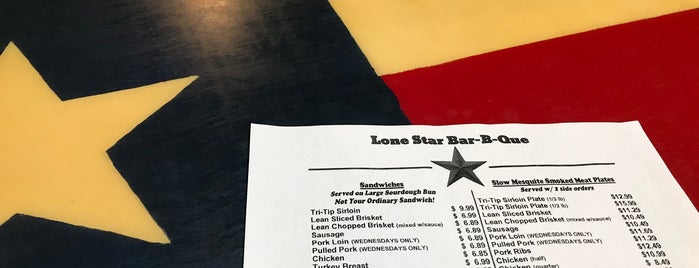 Lone Star Bar-B-Q is one of Restaurant's.