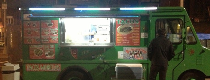 Tacos Morelos is one of Food Trucks NYC.