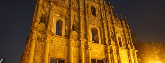Ruins of St. Paul's is one of Macau.
