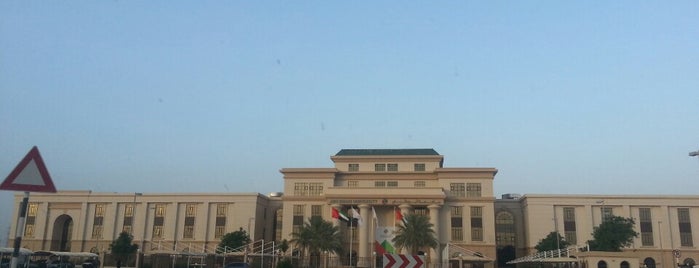 Abu Dhabi University is one of สถานที่ที่บันทึกไว้ของ Dr. Sultan.