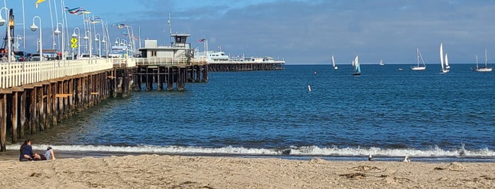 Cowell Beach is one of Santa Cruz beaches.