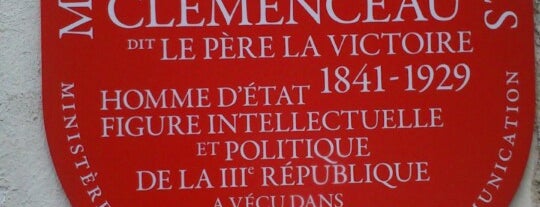 Musée Clemenceau is one of Paris secret et insolite.
