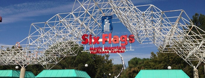 Six Flags Magic Mountain is one of future adventuretime!!.