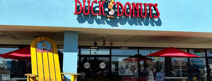 Duck Donuts is one of OBX vaca.