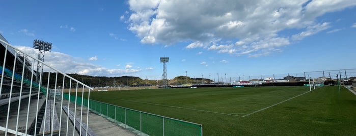 Ichigo Miyazaki Shintomi FB Stadium is one of サッカースタジアム(J,WE).