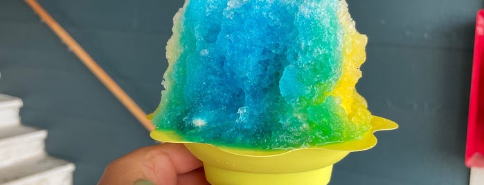 Anuenue Ice Cream Shave Ice is one of Big Island with JetSetCD.