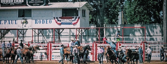 St Paul Rodeo Grounds is one of take a bae.