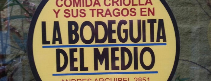La Bodeguita del Medio is one of BA.