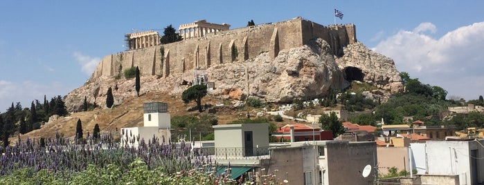 AthensWas Hotel is one of Athens Best: Rooftop bars, cafés, restaurants.