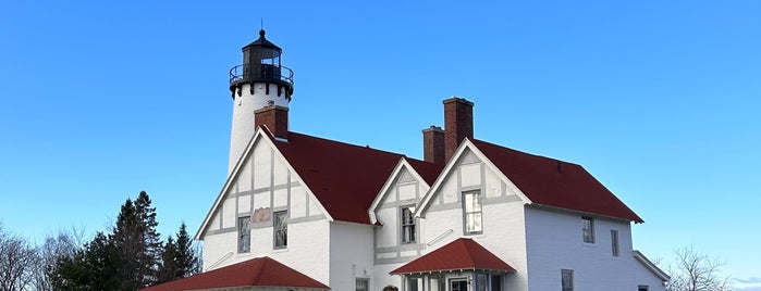 Point Iroquois Lighthouse is one of Lighthouses - USA.
