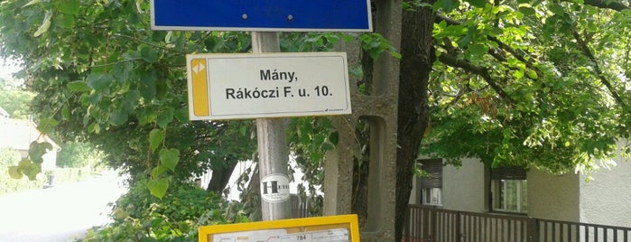 Mány, Rákóczi Ferenc utca 10. is one of God.