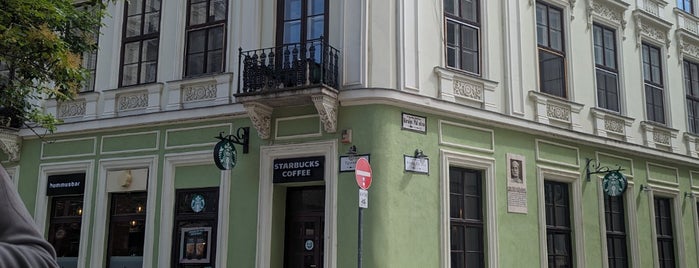 Starbucks is one of Been Here (Budapest pt 1).