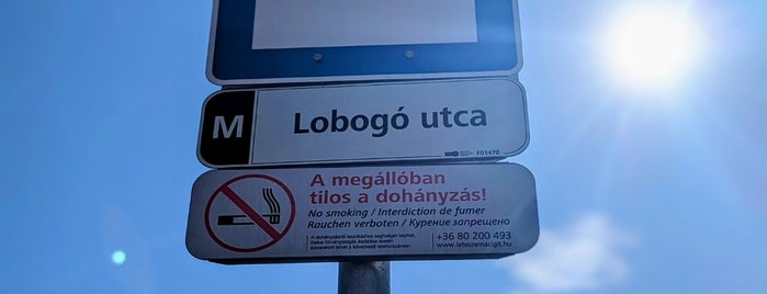 Lobogó utca (181, 281) is one of 181 megállóhelyek.