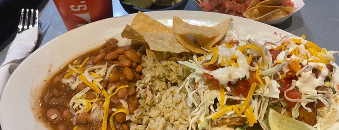 Sharky’s Woodfired Mexican Grill is one of LA.