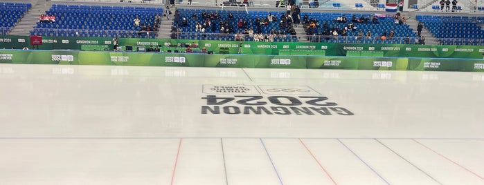 Gangneung Ice Arena is one of KOREA 강원도.