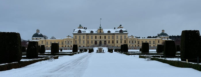Drottningholms slottsträdgård is one of Stockholm sights.