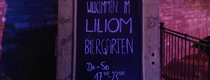 Liliom is one of Augsburg Biergärten beergardens.