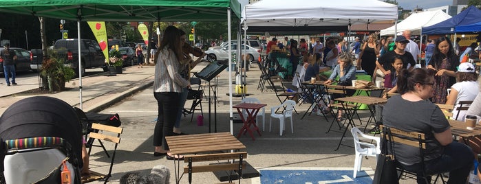 Port Credit Farmer's Market is one of Places I find solitude.