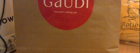 Gaudi is one of Clothing.