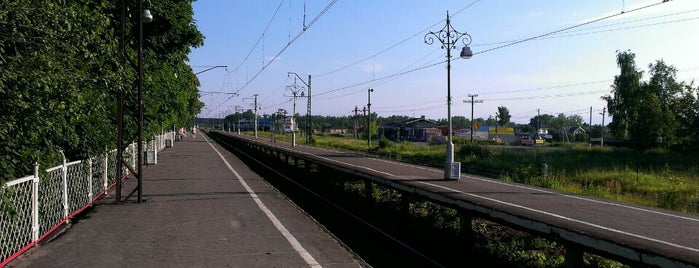 Ж/д станция «Тайцы» is one of Add by Zauryad (Serjozha S.).