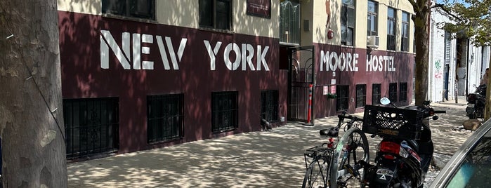 Ny Moore Hostel is one of NYC.