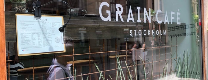Grain Café is one of Locais curtidos por Henrik.