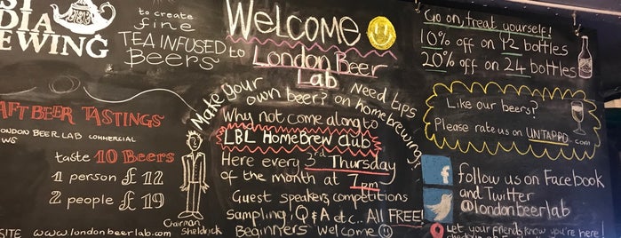 London Beer Lab is one of London Craft Beer.