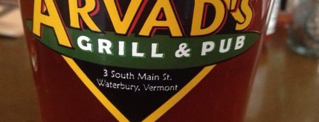 Arvad's Grill & Pub is one of Burlington VT Spots.