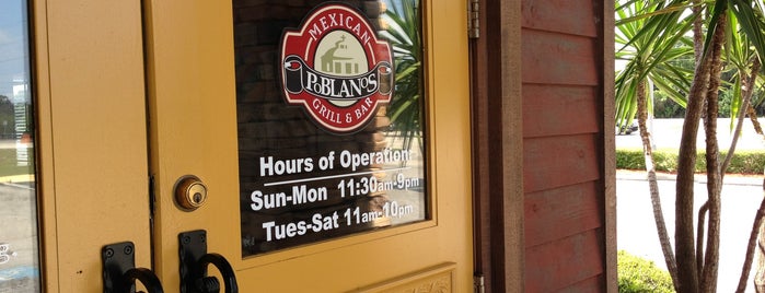 Poblanos Mexican Grill & Bar is one of Vegan Bradenton.