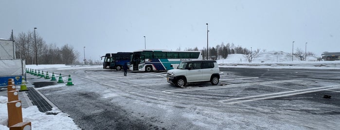 比布大雪PA (下り) is one of 道央自動車道.